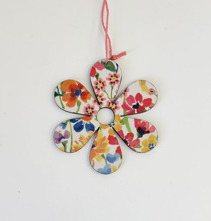 Wooden Daisy Flower Decorations