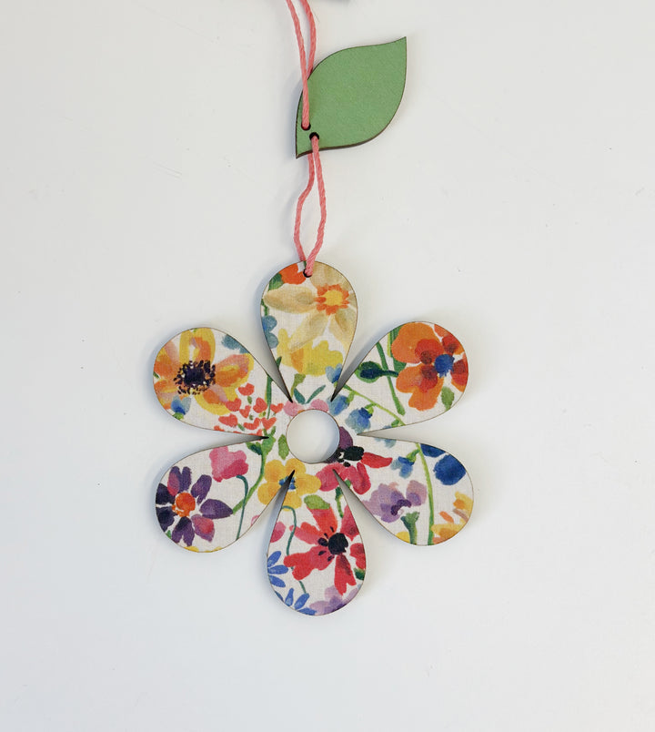 Wooden Daisy Flower Decorations