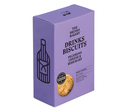 Pecorino Cheese & Rosemary Drinks Biscuits 110g