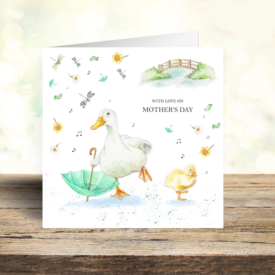 Singing Ducks Mother's Day Card