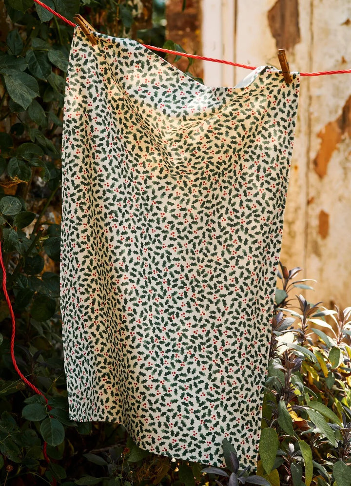 Tiny Holly Scatter Tea Towel