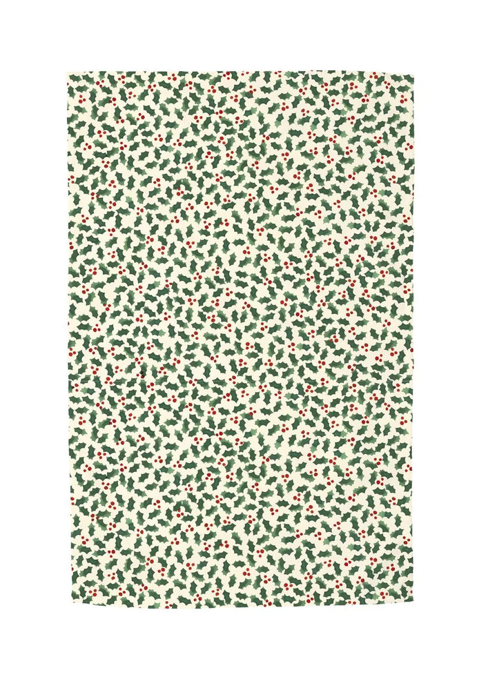 Tiny Holly Scatter Tea Towel