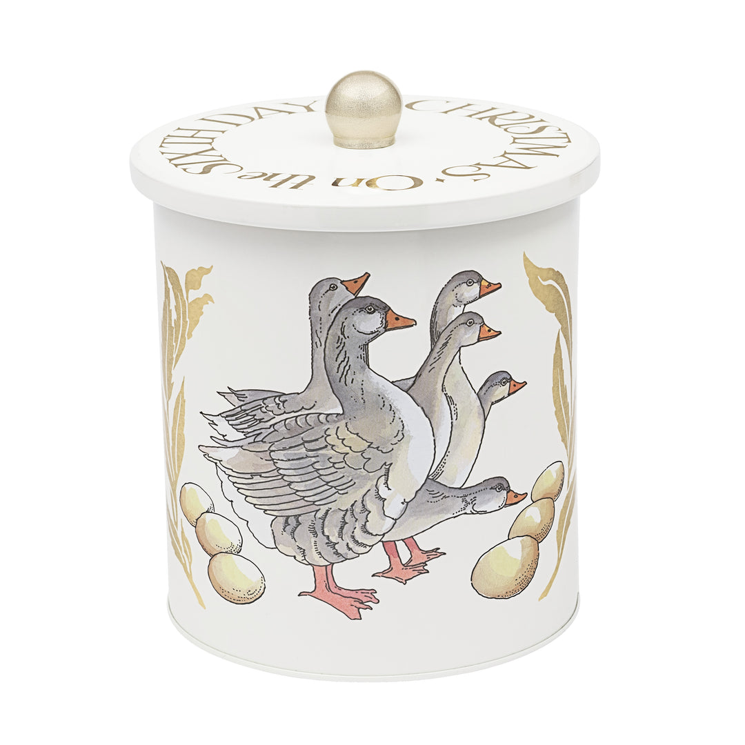 6 Geese A Laying Biscuit Barrel