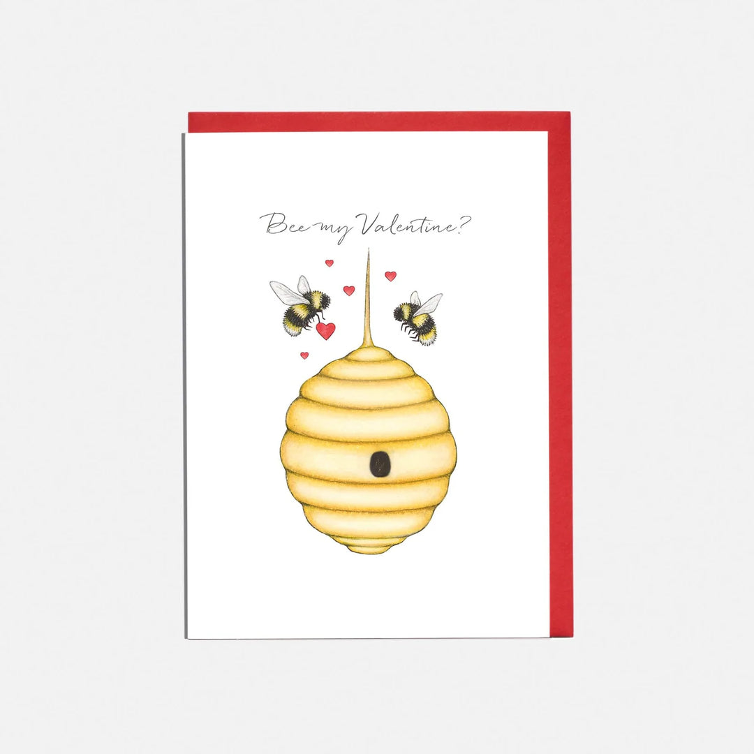 'Bee My Valentine' Valentine's Card