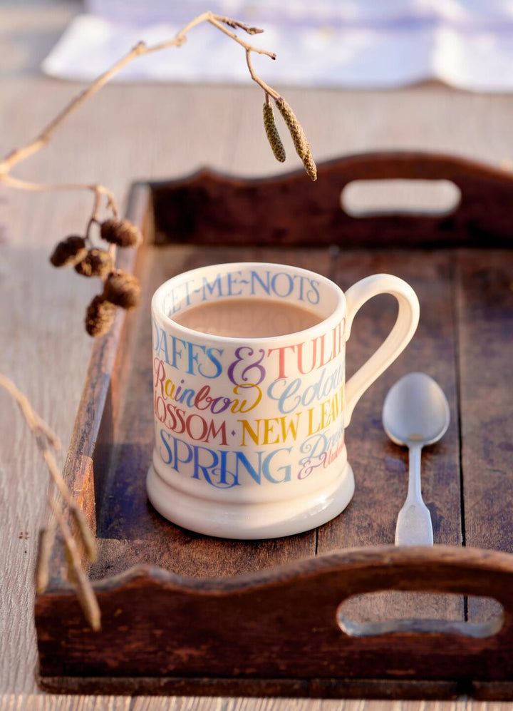 Easter Toast Daffodils & Tulips 1/2 Pint Mug