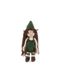 Green Elfie Doll Crochet Kit