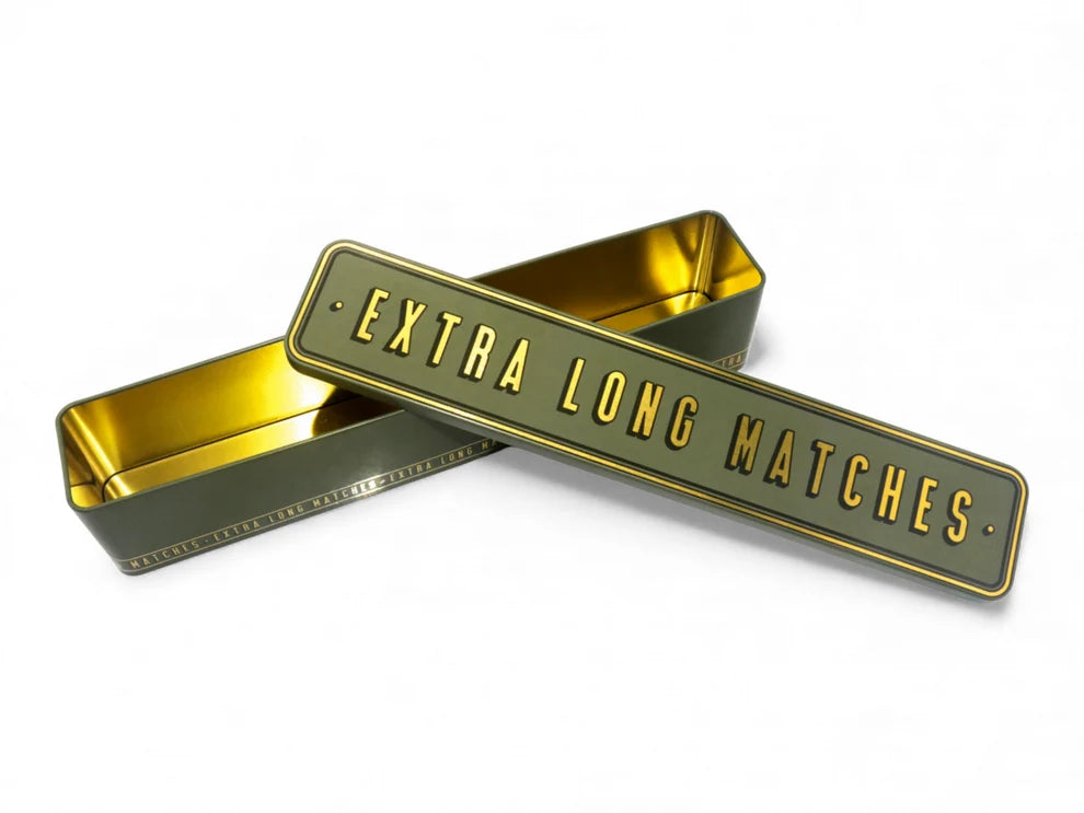 "Extra Long Matches" Match Tin