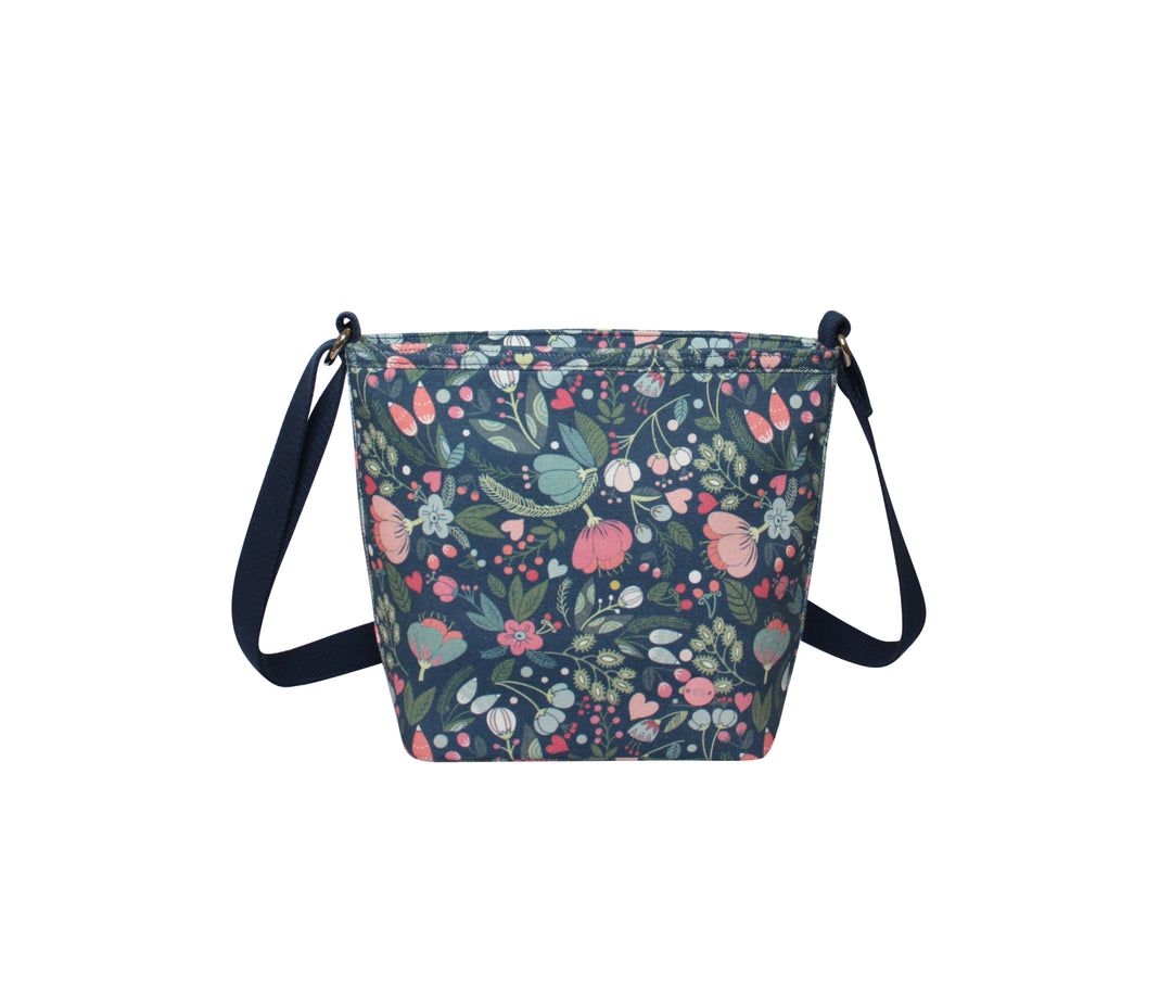 Floral Canvas Brooke Bag