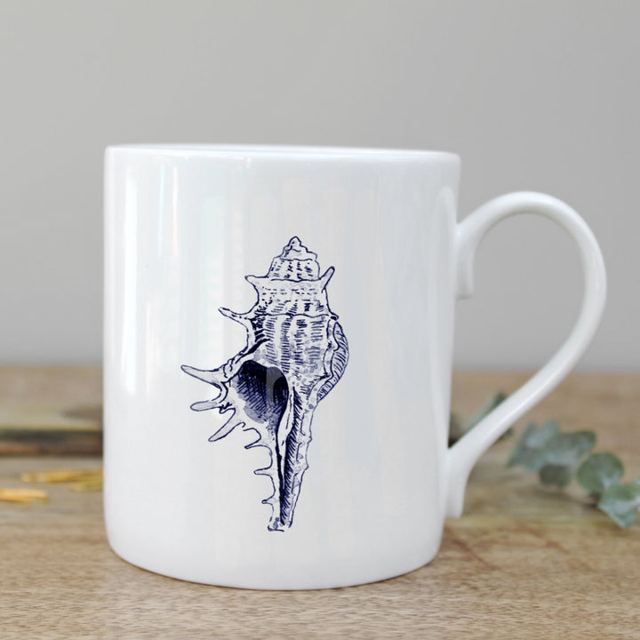 Conch Bone China Mug Boxed