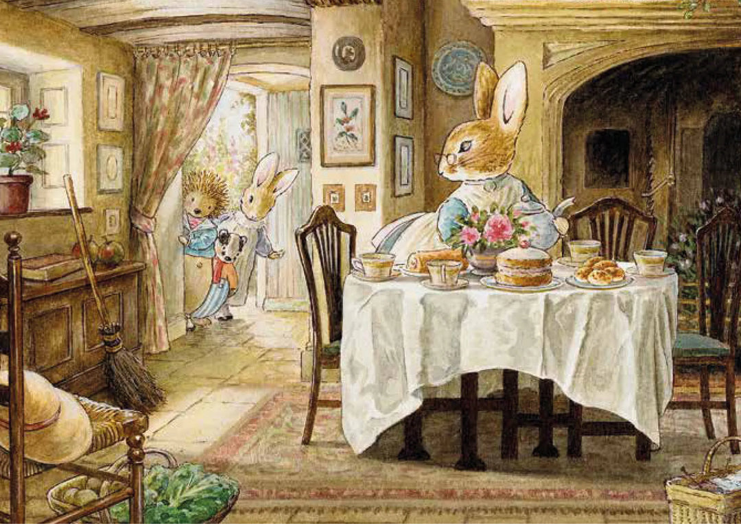 Teatime Greeting Card