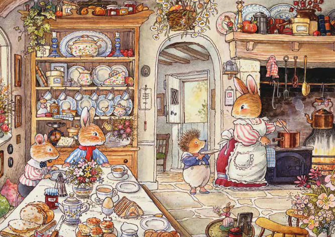 Breakfast Time Greeting Card