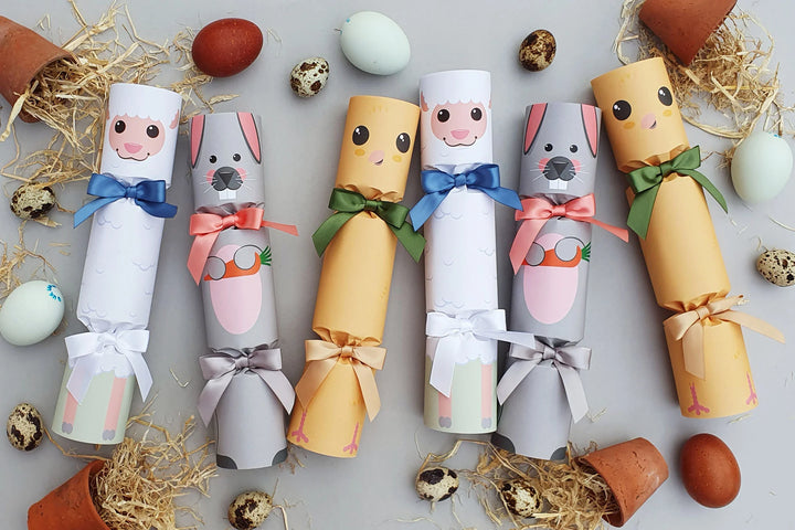 Farmyard Friends Easter Crackers Box of 6