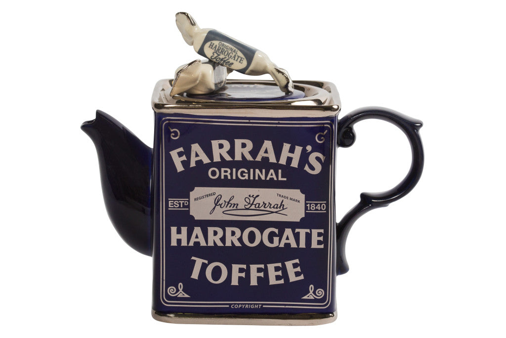 Farrah's Harrogate Toffee Tin Medium Teapot