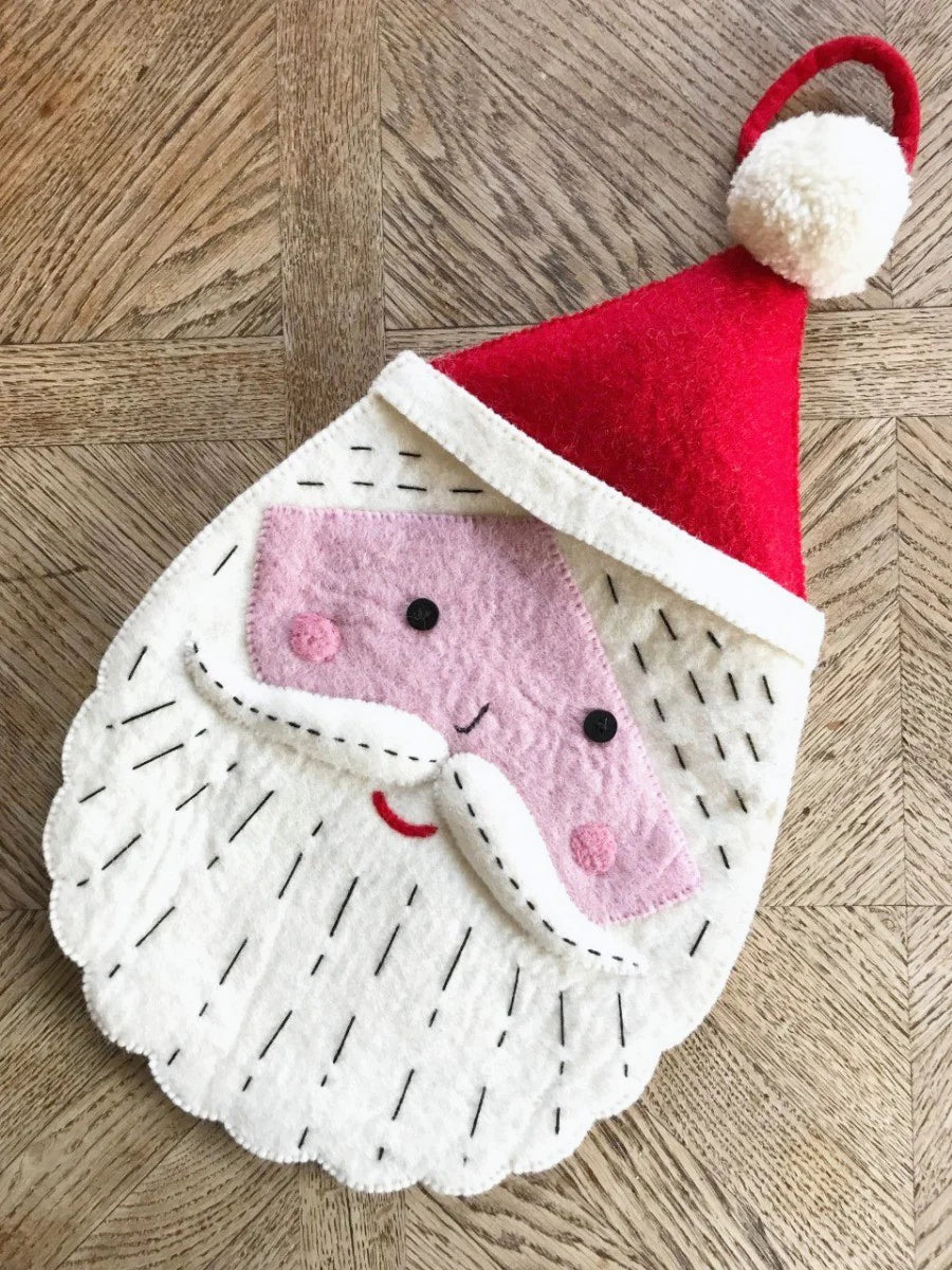 Father Christmas Felt Stocking