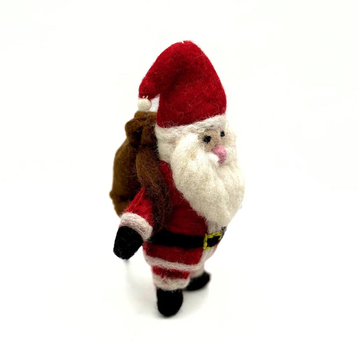 Father Christmas with Sack Felt Decoration