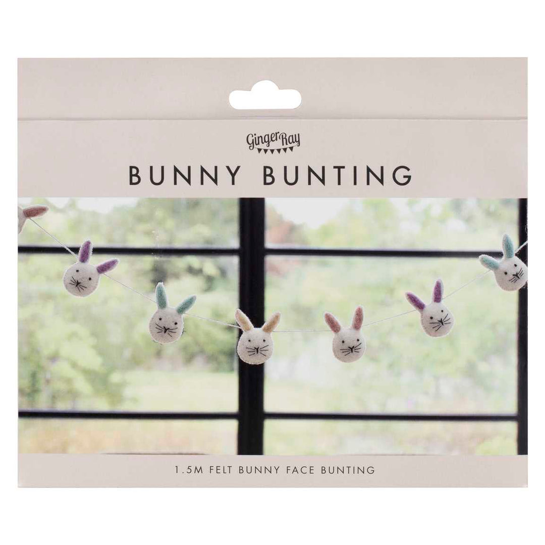 Felt Easter Bunny Bunting