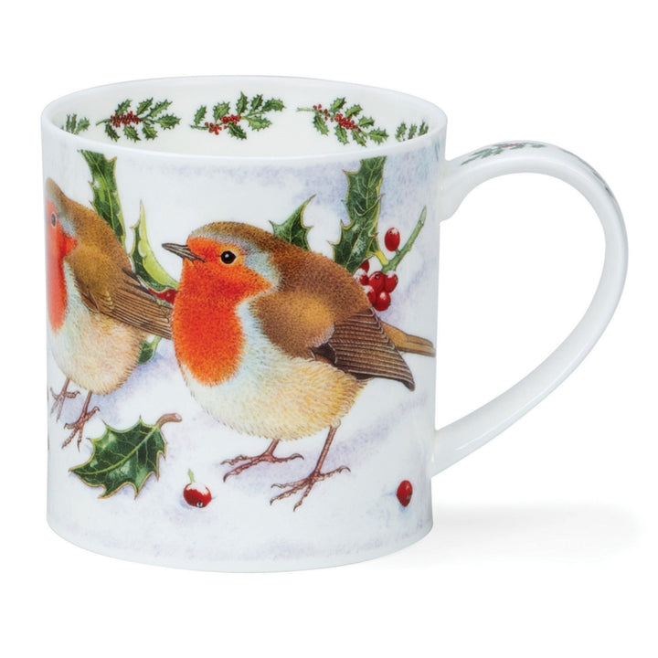 Orkney Festive Birds Mug