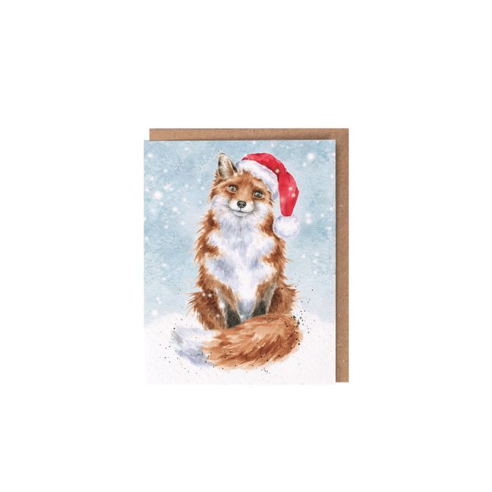 'Festive Fox' Gift Enclosure Card
