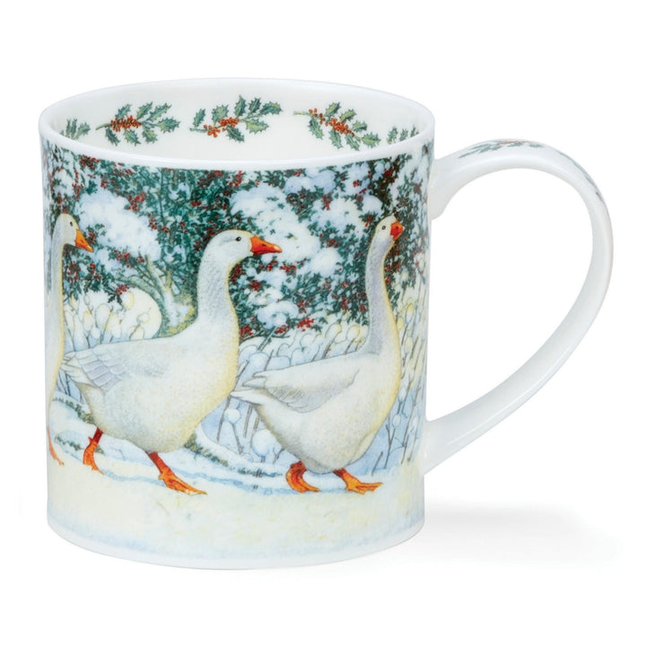 Orkney Festive Birds Mug