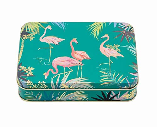 Flamingo Small Rectangular Tin