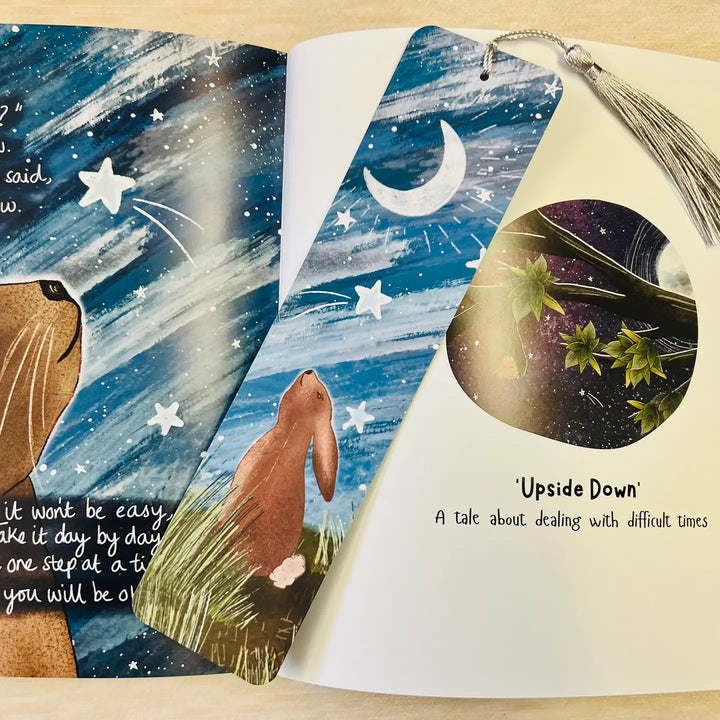 'One Step At A Time' Rabbit Bookmark