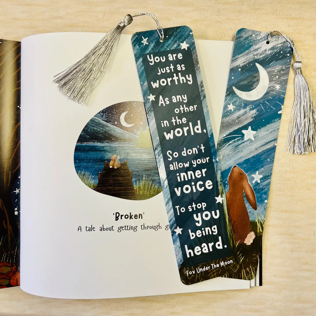 'One Step At A Time' Rabbit Bookmark