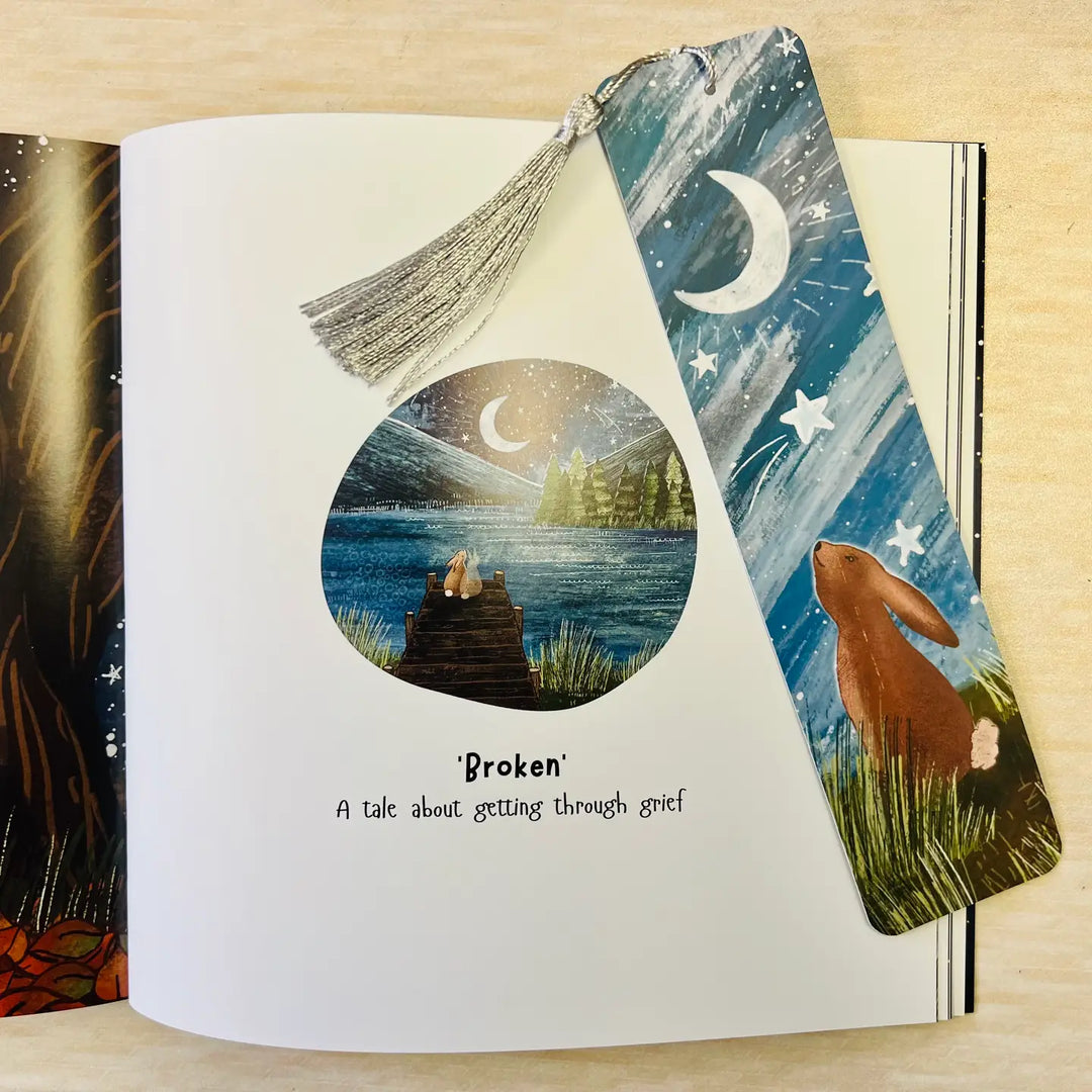 'One Step At A Time' Rabbit Bookmark