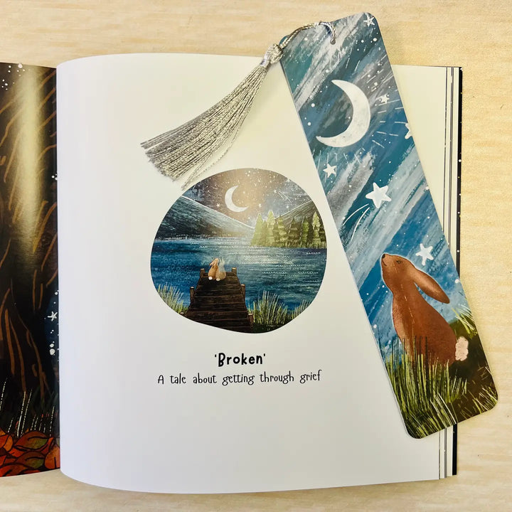 'One Step At A Time' Rabbit Bookmark