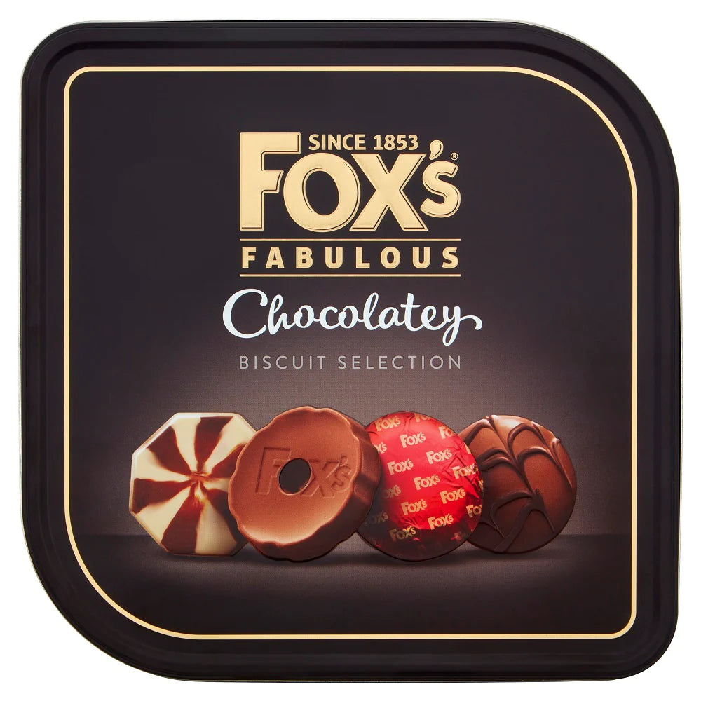 Fox's Fabulous Chocolatey Tin of Biscuits 365g