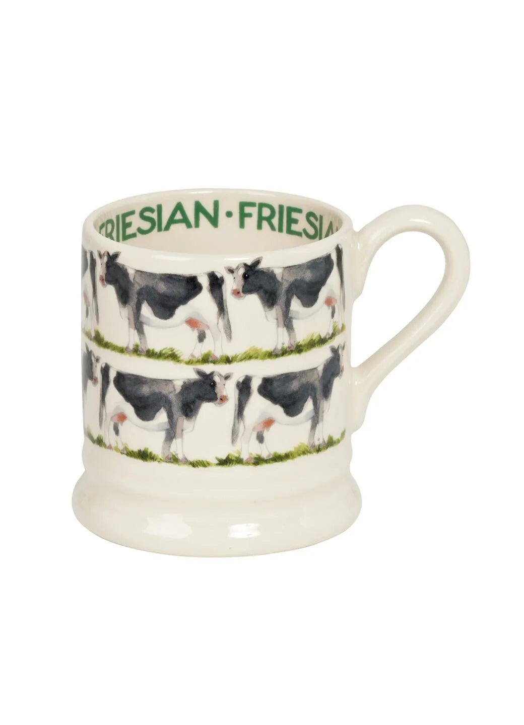 Friesian Cow 1/2 Pint Mug