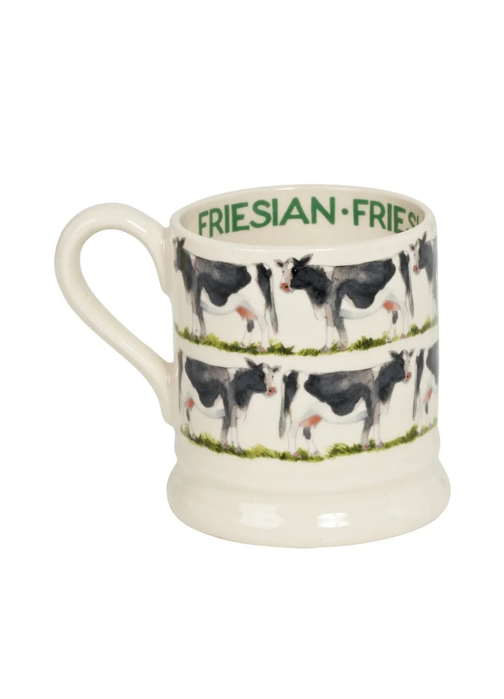 Friesian Cow 1/2 Pint Mug