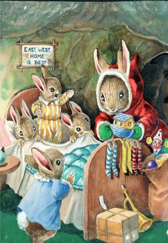 The Christmas Visitor Christmas Card