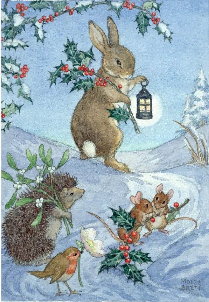 Christmas Animals Christmas Card