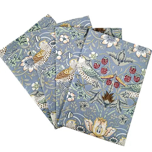 Strawberry Thief Blue Napkins - Set of 4