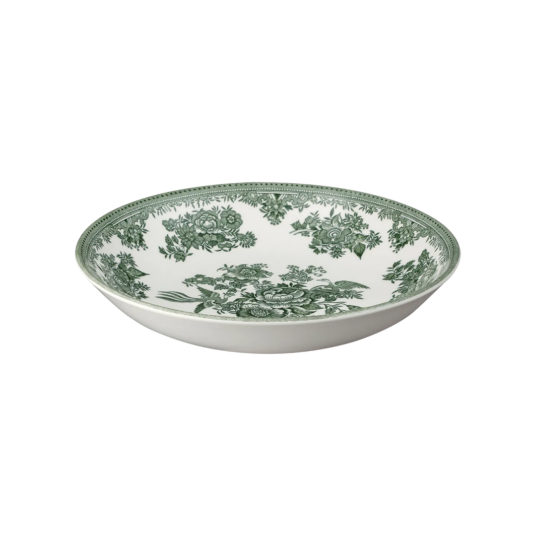 Dark Green Asiatic Pheasants Pasta Bowl