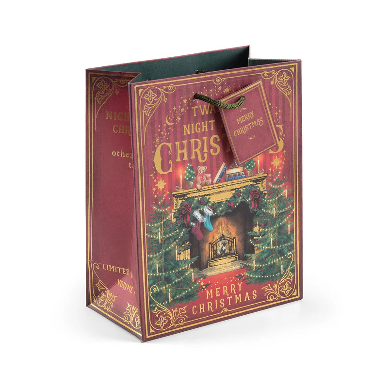 Storybook Fireplace Medium Gift Bag