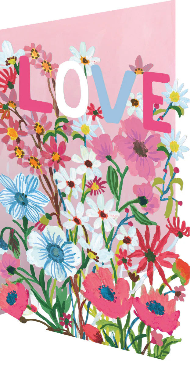 Love Field Lasercut Greeting card