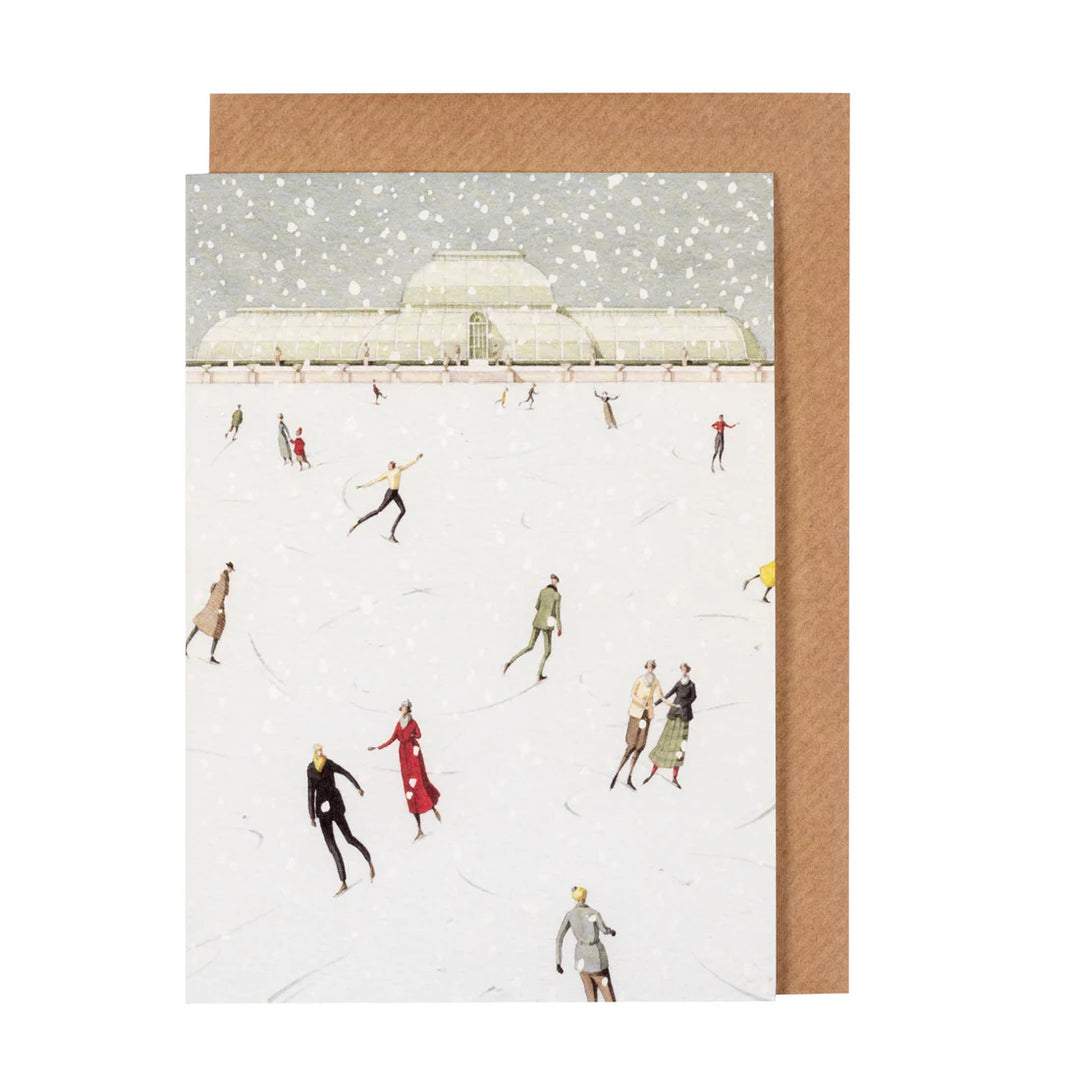 Skating at Kew Christmas Card