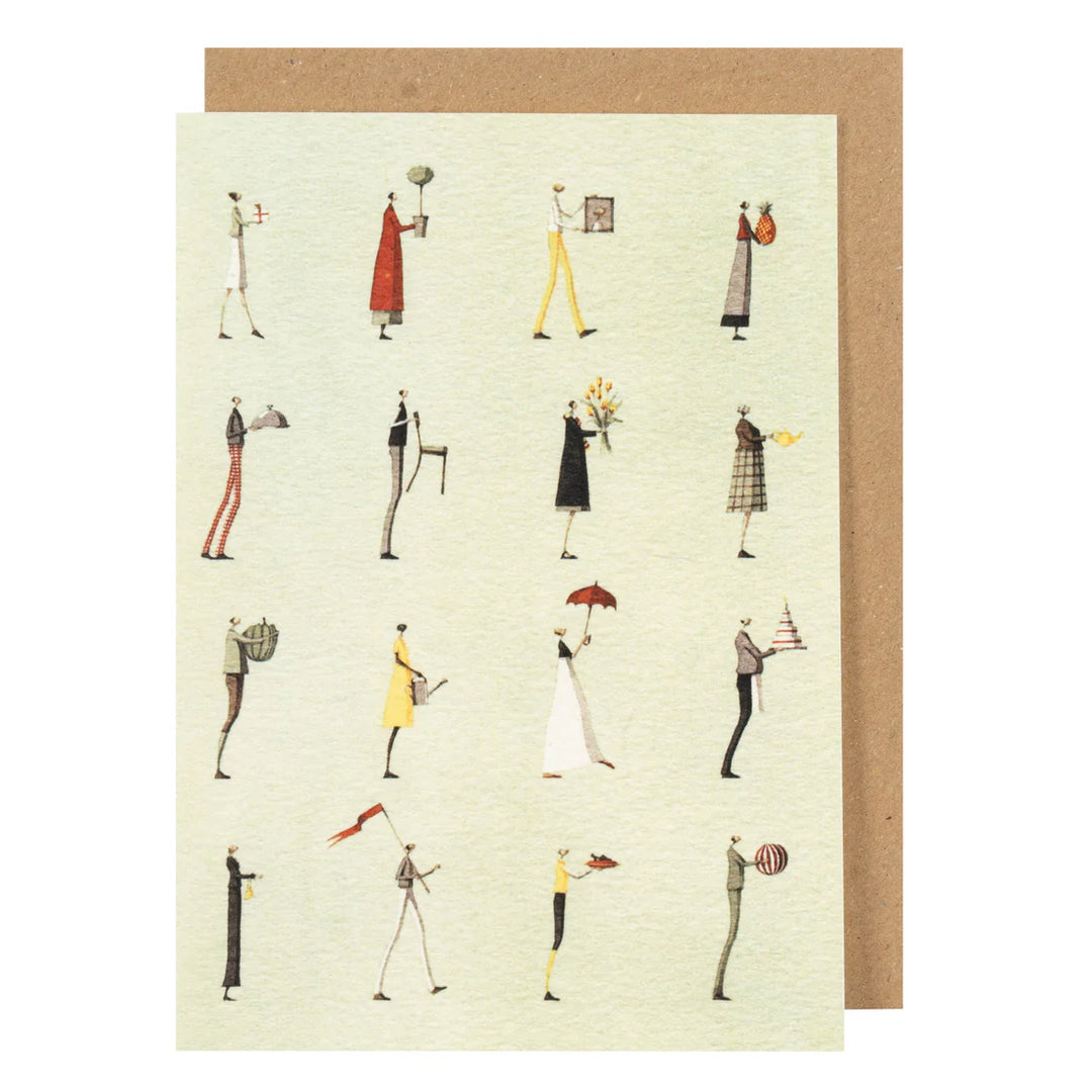 Bearing Gifts Greetings Card
