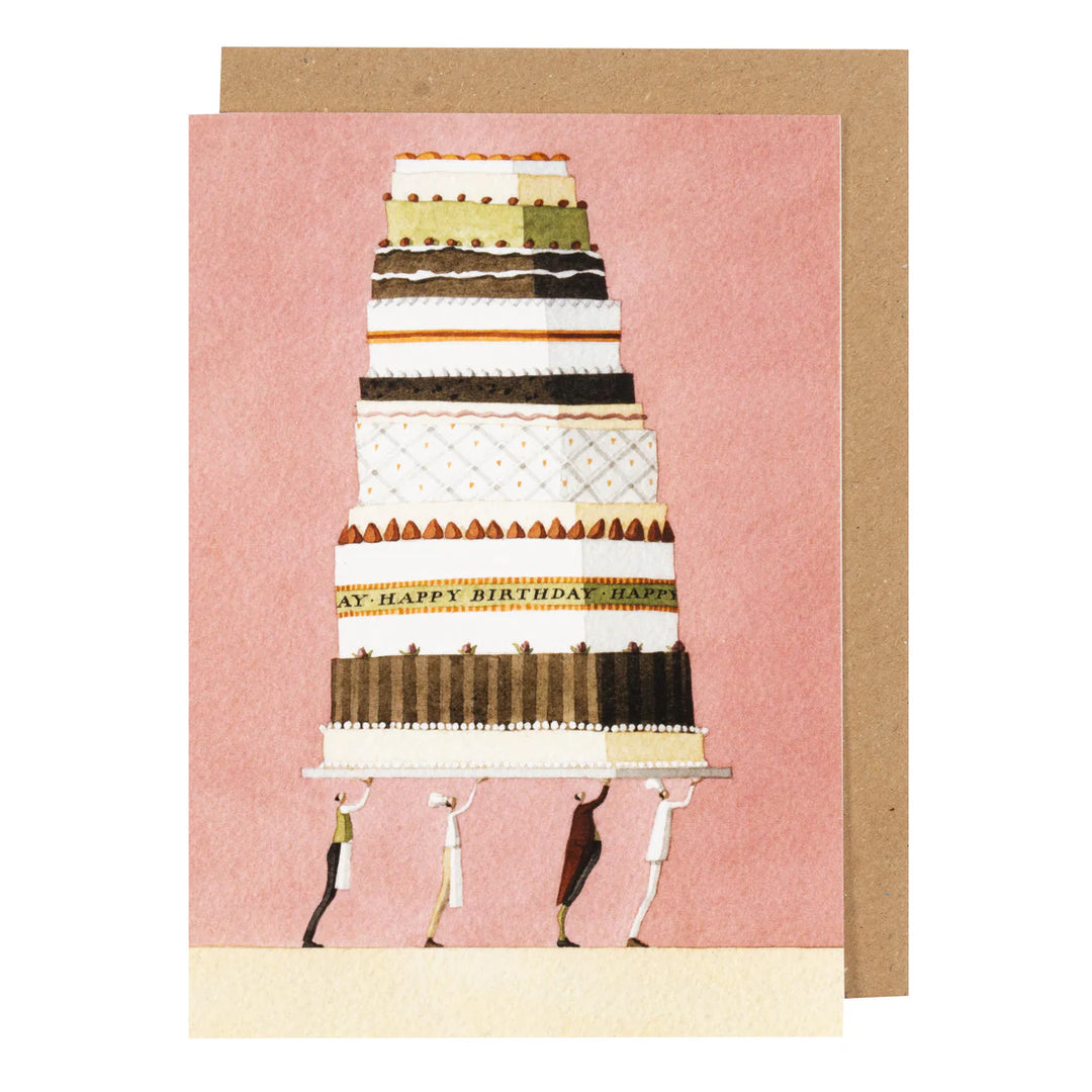 Birthday Cake Greetings Card