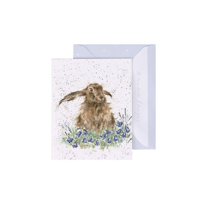 'Bright Eyes' Hare Gift Enclosure Card