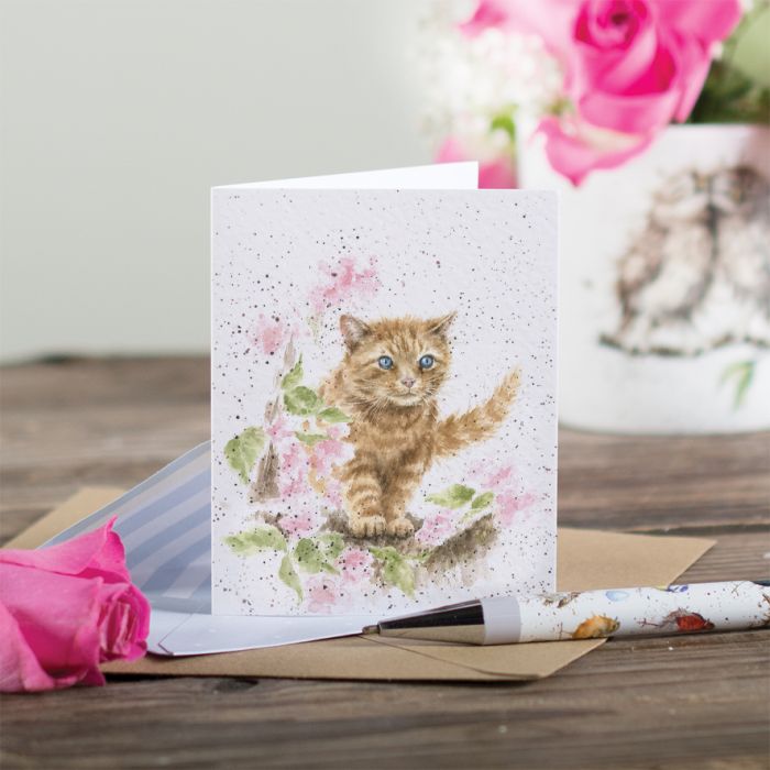 'The Marmalade Cat' Gift Enclosure Card