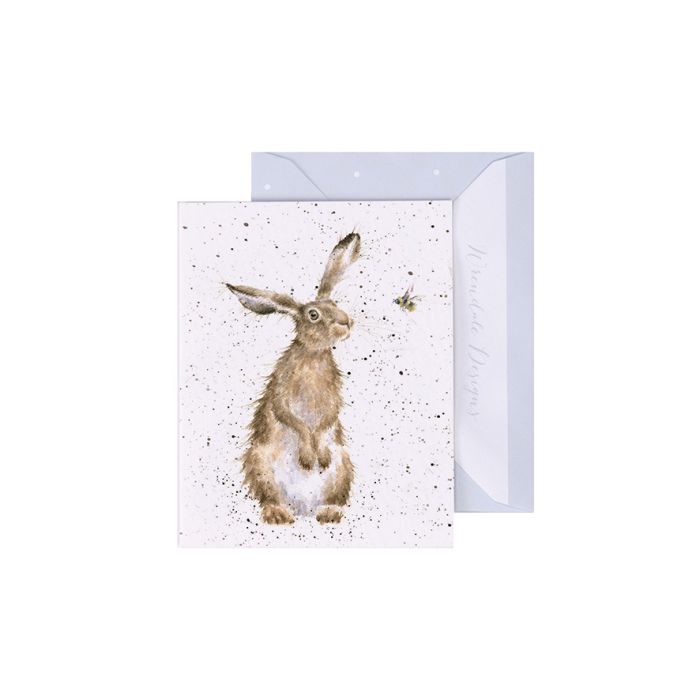 'The Hare and the Bee' Gift Enclosure Card