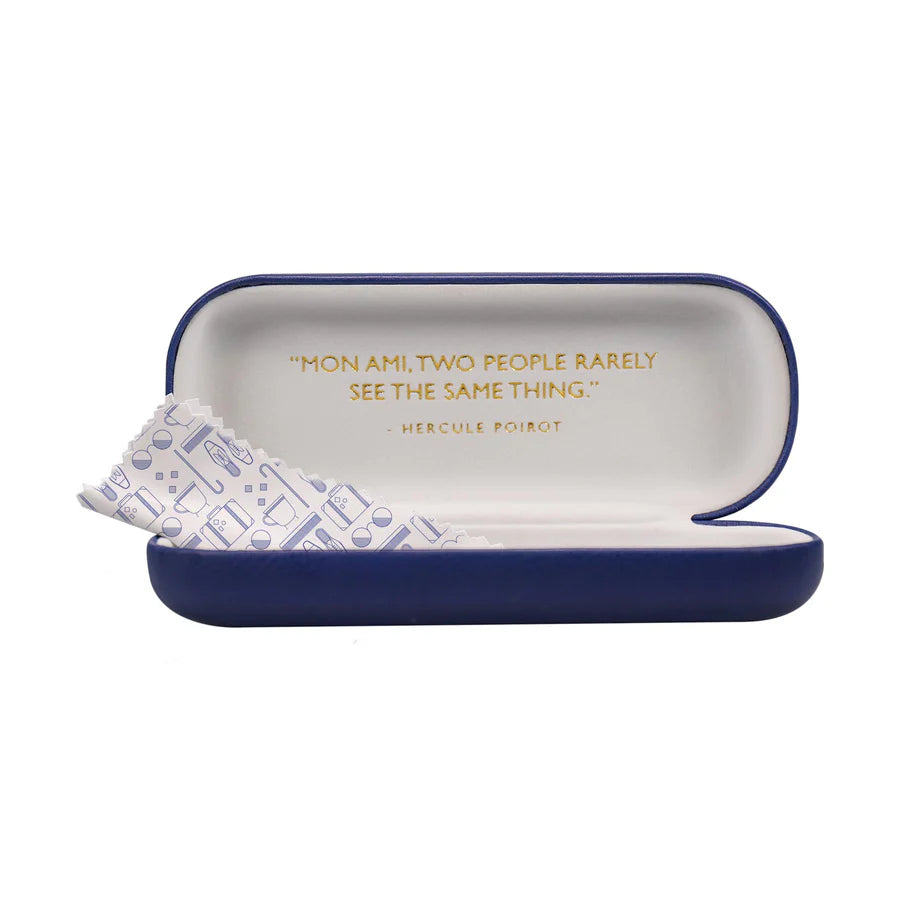Agatha Christie "Mon Ami" Glasses Case