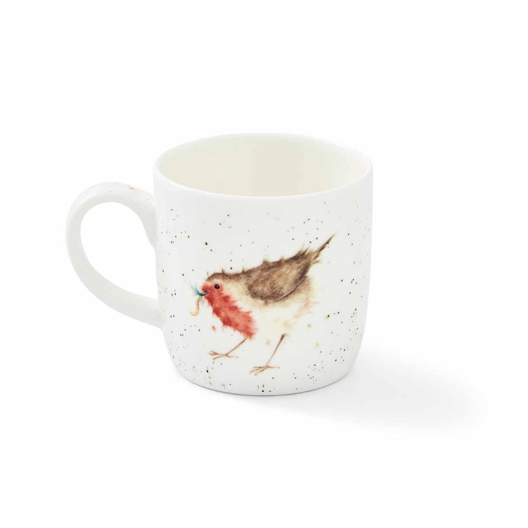 'Garden Friend' Robin Small Bone China Mug (11oz)