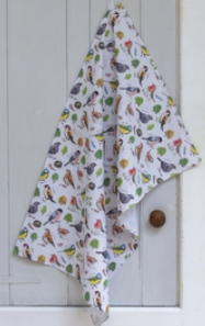 Garden Birdsong Tea Towel