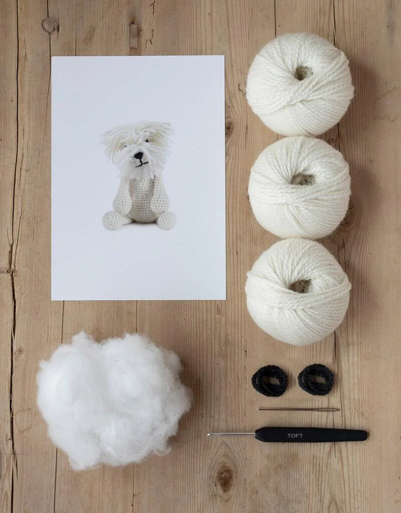 Geoff the Westie Crochet Kit