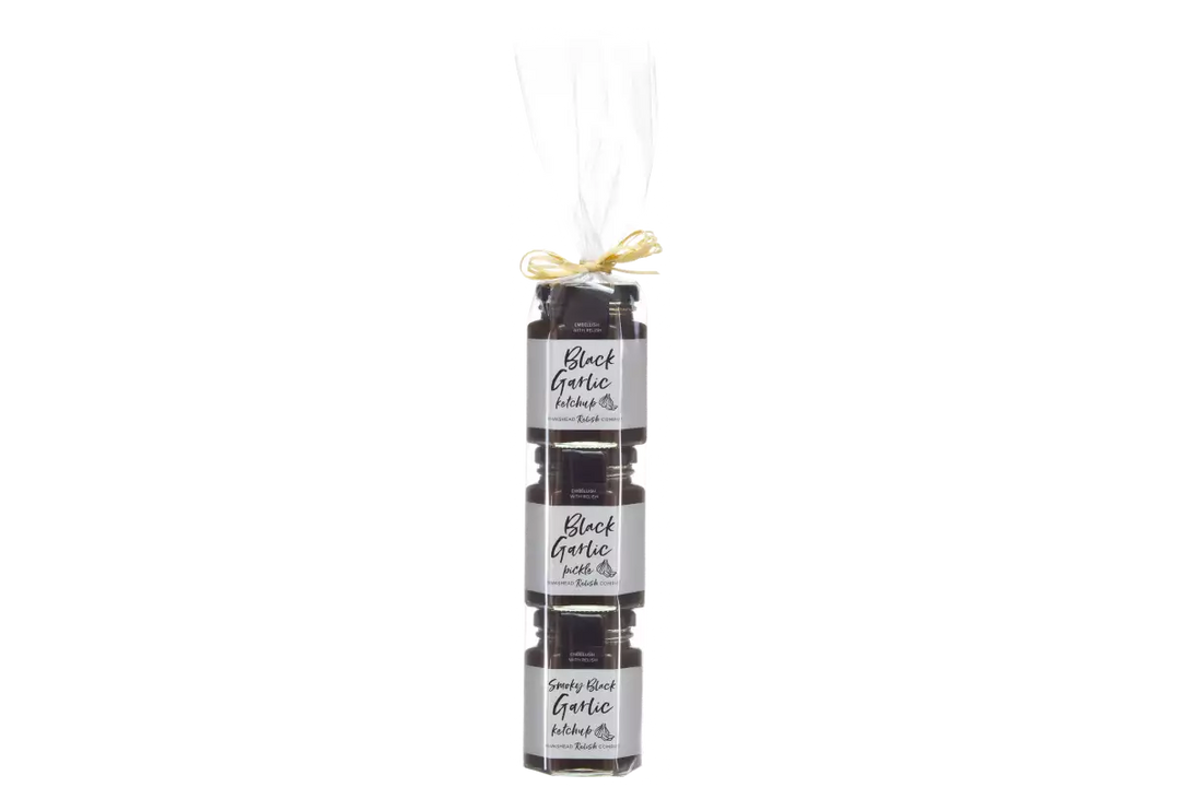 Gift Wrap Black Garlic Selection by Hawkshead Relish