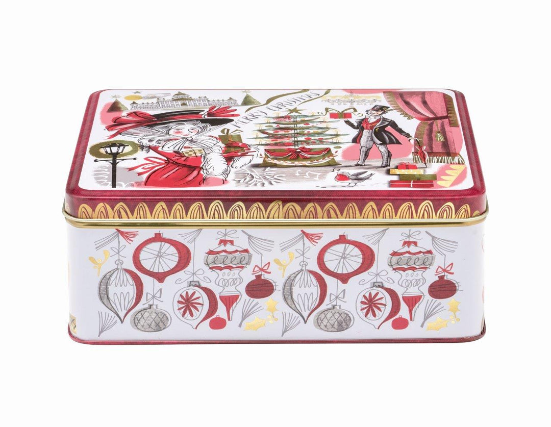 Merry Christmas Deep Rectangular Tin