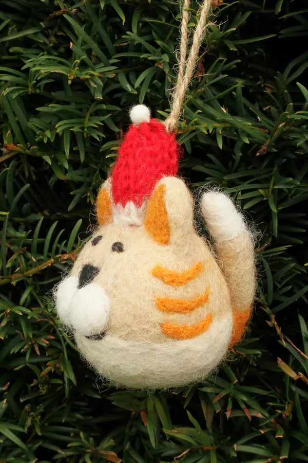 Ginge The Wild Cat Decoration